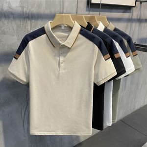 Nouveaux articles chauds élégant hommes 100% coton classique pour Polo T-Shirt Anti-rides tricoté impression personnalisée fabricant blanc pour Polo T - Product Image 3