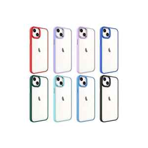 เคสซิลิโคนเหลวสีม่วงเข้มระดับพรีเมียมสำหรับ iPhone 14  ฝาหลังป้องกันแบบนิ่มพร้อมเคลือบโครเมียม - Product Image 6