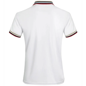 Camiseta Polo de Algodón Transpirable para Hombre, Estilo Casual de Oficina, Verano, Color Sólido, Alta Calidad, Rayas, Manga Corta, Tallas Grandes - Product Image 5