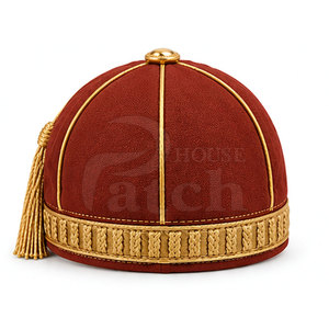 Professional Honour <b>Hat</b> Traditional Formal Ceremonial Headwear With Decorative Piping Crown <b>Band</b> Tassel Custom Event Design - Product Image 3