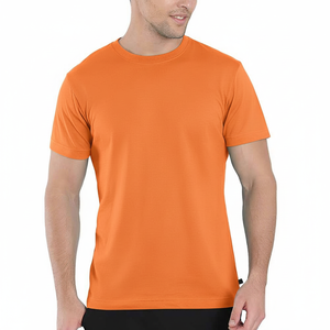 T-shirts pour hommes en coton de qualité supérieure, col rond pré-rétréci, style sportif décontracté avec sérigraphie, manches courtes, motif unique - Product Image 1