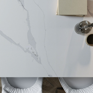 Tùy chỉnh nhân tạo thạch anh đá tấm cho nhà bếp truy cập hàng đầu phong cách kỹ sư bề mặt hiện đại Xuất xứ Hàn Quốc Việt Nam - Product Image 2