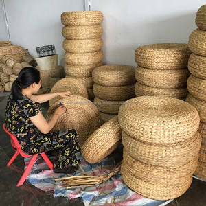Best Quality Handwoven Natural Water Hyacinth Cushion Vietnam Wholesale From King <b>Craft</b> Viet Supplier - Product Image 6