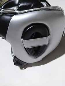 Protège-tête de boxe portable en cuir PU respirant de qualité supérieure, meilleur prix, service OEM/ODM, motif visage, vente chaude - Product Image 3