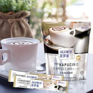 มาลาเซียบรรจุกาแฟคาปูชิโน่สำเร็จรูป100กรัมเกรดพรีเมียมครีมช็อกโกแลตถั่วขม - Product Image 1