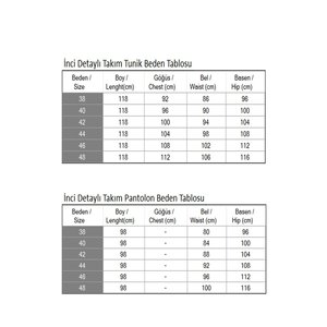 Ensemble décontracté 2 pièces Indigo MSW19216-2, longueur midi, taille 2XL, 100% polyester, col rond, manches longues - Product Image 5