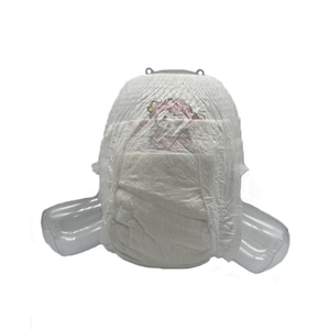 Échantillon gratuit, couches jetables à vente chaude, performance d'absorption super élevée, couches pour bébé avec matériau en coton, couches pour bébé, pantalon - Product Image 5