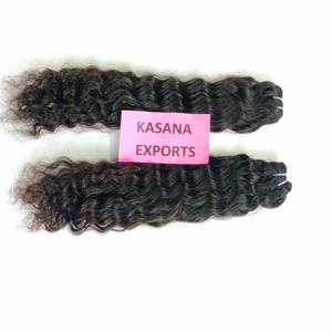 Vague profonde vietnamienne non traitée Remy tissage femmes cuticule aligné 100% naturel noir vente en gros Extensions de cheveux humains - Product Image 2