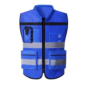 OEM hommes été vêtements de travail gilet vente chaude respirant anti-boulochage sans manches Cargo gilet - Product Image 1