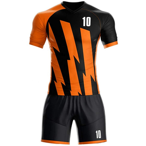 Uniforme de fútbol para hombre de secado rápido transpirable de poliéster de último diseño y fabricante de uniformes de fútbol de alta calidad para adultos - Product Image 4