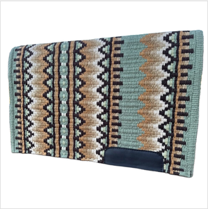 Couverture de selle de cheval Western Show de style bohème vibrant pour l'équitation occidentale tissage durable pour le confort et le style - Product Image 1