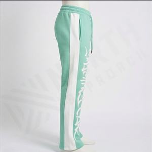 Pantalones Deportivos de Algodón Orgánico 100% de Doble Cintura, Desgastados y Decolorados al Sol, de Alta Calidad, con Bolsillos, para Hombre - Product Image 3