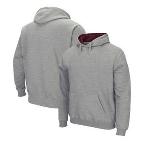Personalizable de los hombres de color sólido de talla grande estilo de la calle Sudadera con capucha chaqueta suelta Fit Top - Product Image 4