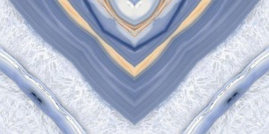 แผ่นหินที่เผาแล้วสวยงามทันสมัยขนาด1200x2400มม. พอร์ซเลนขัดเงามันวาวแบบเปิดการจับคู่กับผนังใหญ่กระเบื้อง porcelanato สีฟ้า - Product Image 5