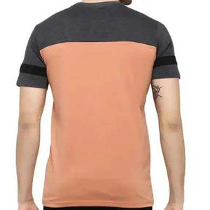 Camiseta Tejida con Diseño Personalizado, Venta al Por Mayor, Tallas Grandes, 100% Algodón, Alta Calidad, Manga Corta, Corte Holgado para Hombre, Estilo Urbano - Product Image 2