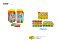 Aiiing Fruit Jelly Cups 110g x 6 Cups x 16 Pakketten - Nata De Coco Aardbei