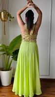 Combinaison décontractée à épaules dénudées taille haute grande taille couleur unie combinaison à jambes larges col licou brodé vêtements de fête pantalons longs