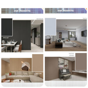 แผ่นผนังตกแต่งภายในทันสมัย วัสดุใยไม้ไผ่ผสมถ่าน รุ่นสัมผัสนุ่มสบาย กันน้ำ เหมาะสำหรับตกแต่งผนังวิลล่า - Product Image 4