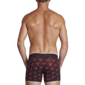 Ropa interior de punto para hombre de tiro bajo con estampado ecológico transpirable y logotipo de cintura de punto ecológico - Product Image 4