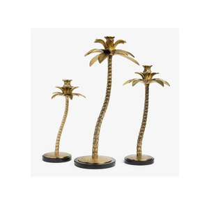 Porte-bougie en métal de haute qualité au design moderne, personnalisable, vente en gros directe d'usine, décoration de mariage, de Noël et de la maison - Product Image 2