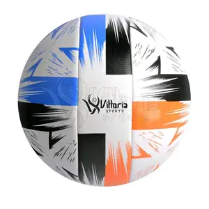 Full Printing Soccer Ball Machine Stitched Football with Embossed 12 Panels | High Quality Training Football Soccer Ball