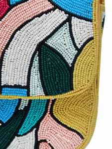 Sac à perles multicolores avec poignée, sac à main, sac à main décontracté, artisanat indien, fait à la main, sac baguette, - Product Image 5