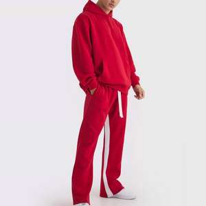 ชุดวิ่งของผู้ชายผ้าคอตตอนสำหรับฤดูหนาวชุดวิ่งจ๊อกกิ้งสไตล์สตรีทแวร์ชุดวิ่งแห้งเร็วระบายอากาศได้ดี - Product Image 5