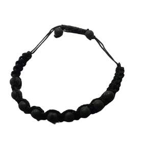 Crystal <b>bracelet</b> Black Lava Thread Round <b>Beads</b> <b>Bracelet</b> 8mm Stone Gemstone Fashion <b>Men</b> and Women Gift Energy - Product Image 4
