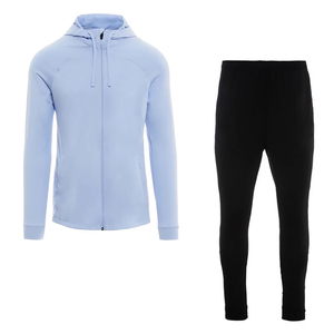 Wholesale Windproof Breathable Gym Wear From Manufacturer <b>Factory</b> Eco-Friendly Solid Pattern Active Tracksuit Sets - Product Image 1