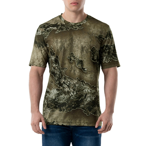 Camiseta de Diseñador 100% Algodón, Estampado de Camuflaje de la Selva, Estilo Real Tree, para Caza, 100% Algodón, Camiseta para Hombre, Corte Holgado, Estampada - Product Image 1