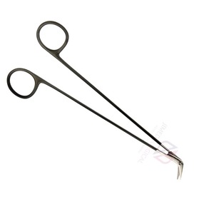Ciseaux de chirurgie vasculaire en acier inoxydable de 12 mm à angle aigu, conception Debakey, outil de coupe manuel de haute précision, CHIRURGICAL - Product Image 2