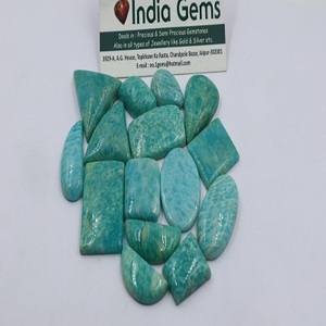 Amazonita Natural de Calidad AAA+ en Forma Mixta, Gema Suelta, Gemas de la India, Certificadas por Terceros, con Juego de Color para Joyería - Product Image 2