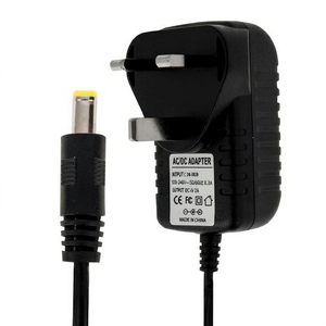 <b>UK</b> <b>Plug</b> AC <b>Adapter</b> 100-240V to DC 6V 2A 5.5 X 2.1mm Cable 1.2m Black Charger & <b>Adapter</b> Product - Product Image 2