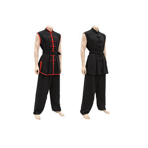 Uniforme de Kung Fu Personalizado al por Mayor para Hombres Adultos, Estilo Deportivo, Corte Holgado, Ropa de Artes Marciales OEM ODM de Fabricante Pakistaní - Product Image 2