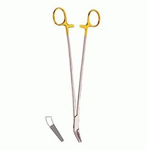 Suministro directo de fábrica, portaagujas de acero inoxidable, portaagujas dentales, fórceps quirúrgicos para uso médico - Product Image 3