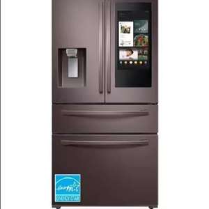 Réfrigérateur industriel français 4 portes de 28 pieds cubes de qualité supérieure avec écran tactile et équipements audio - Product Image 3