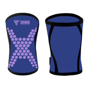 OEM Vente en gros Logo personnalisé Manchons de genou en néoprène 7mm Support de compression pour l'haltérophilie et l'entraînement de puissance - Product Image 4