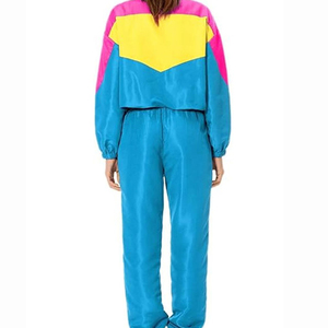 Conjunto de chándal cortavientos personalizado para mujer, traje cortavientos a prueba de viento, nuevo estilo de moda, ciclismo, correr, chándal transpirable para mujer - Product Image 6