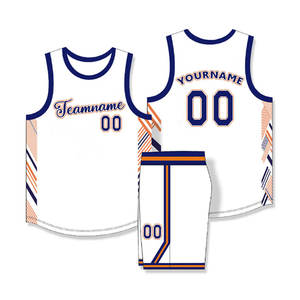 Uniformes de Baloncesto Universitarios Personalizados con Sublimación Completa, Transpirables, Tallas Grandes, Sin Mangas, 100% Poliéster, Camisetas de Equipo con Logotipo Personalizado - Product Image 5