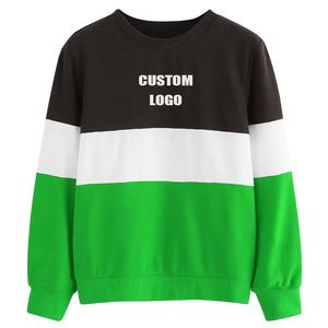 Sweat-shirt à capuche en coton imprimé grande taille avec demi-zip, logo personnalisé, col rond Chicago, sweat-shirt d'automne pour hommes - Product Image 1