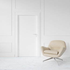 Puertas Interiores Compuestas CAESAR DOOR con Marcos de Madera Ecológica, Decorativas, Precolgadas, de WPC, Fáciles de Instalar, Color Madera - Product Image 5