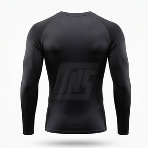 Chemises de compression flexibles pour hommes, légères, à manches longues, pour la course à pied, l'entraînement, la remise en forme, le sport, haut de gamme pour la performance sportive - Product Image 2