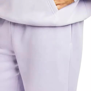 New Season Blank Heavyweight Pullover Hoodie and <b>Joggers</b> Wholesale Baggy Oversized Cotton Fleece Tracksuit - Product Image 3