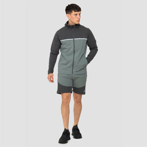 Venta caliente Nuevos conjuntos de rompevientos de moda para hombres Patrón sólido Cuello alto Rompevientos a prueba de viento con cierre de cremallera Venta en línea - Product Image 3