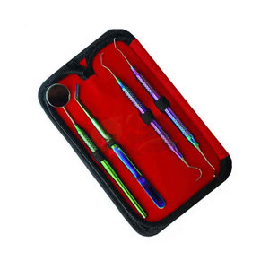 Juego de Exploración de Cirugía General de 4 Piezas de Calidad Premium, Kit de Diagnóstico Básico de 3 Piezas, Instrumentos Manuales de Acero Inoxidable con Certificación CE - Product Image 1