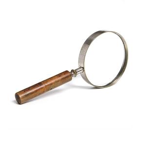 Loupe en aluminium Design antique poignée en verre de haute qualité meilleure loupe finie Loupe poisson étoilé - Product Image 5