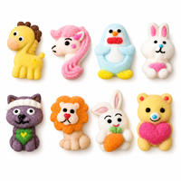 OEM/ODM Caramelos de Goma con Forma de León y Conejo, Dulces con Sabor a Frutas, Fabricante Personalizado, Venta al por Mayor, Caramelos en Caja de Dibujos Animados Coloridos, BRC