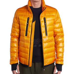 Parka d'été personnalisée pour hommes et femmes vêtements en gros veste bouffante coupe-vent décontractée tissu de toile style de rue pour l'hiver - Product Image 1