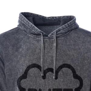 Sudadera con Capucha Estampada de Felpa Gruesa Orgánica 100% Algodón Ecológica de 500 Gramos para Hombre de Invierno - Product Image 2