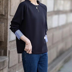 Sudaderas de manga larga para hombre de alta calidad, ropa de invierno, estampado bordado, patrón sólido, sudaderas informales - Product Image 1